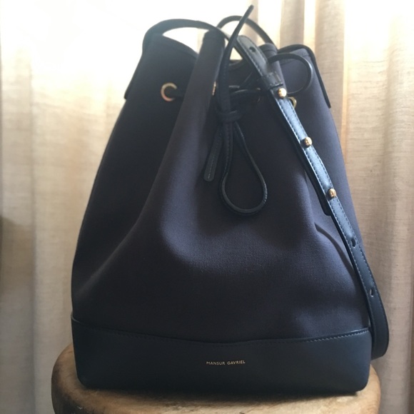 Mansur Gavriel Handbags - Mansur Gavriel Canvas Bucket bag